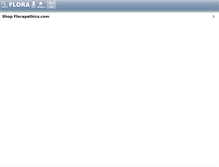 Tablet Screenshot of florapathics.com